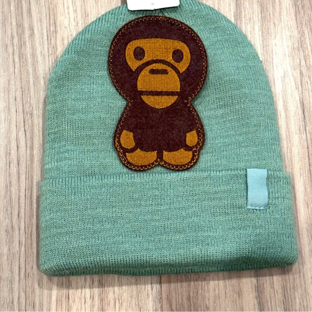 Mint green beanie